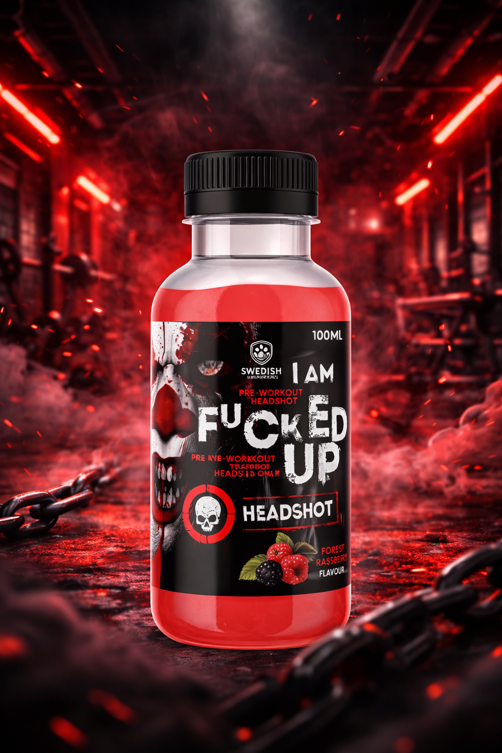 Swedish Supplements Fucked Up Headshot 16x100ml