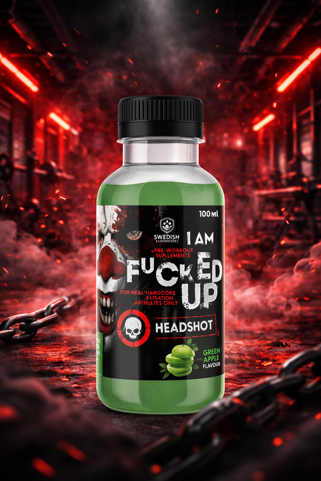 Swedish Supplements Fucked Up Headshot 16x100ml