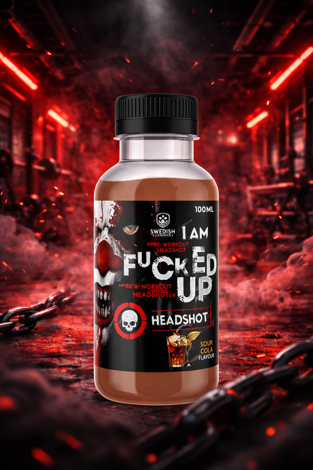 Swedish Supplements Fucked Up Headshot 16x100ml
